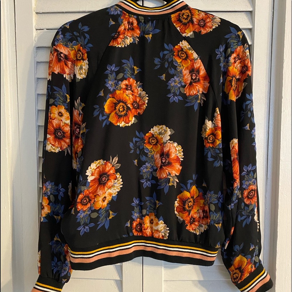 Retro Floral Track Jacket - Picture 5 of 5